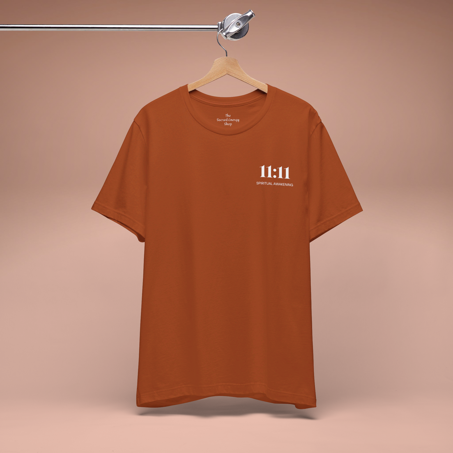 11:11 Spiritual Awakening | Jersey Short Sleeve Tee | Autumn Amber