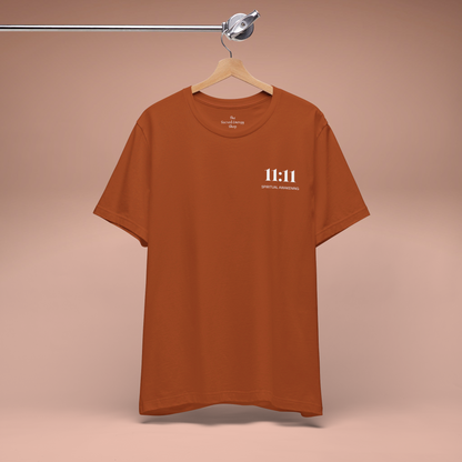 11:11 Spiritual Awakening | Jersey Short Sleeve Tee | Autumn Amber