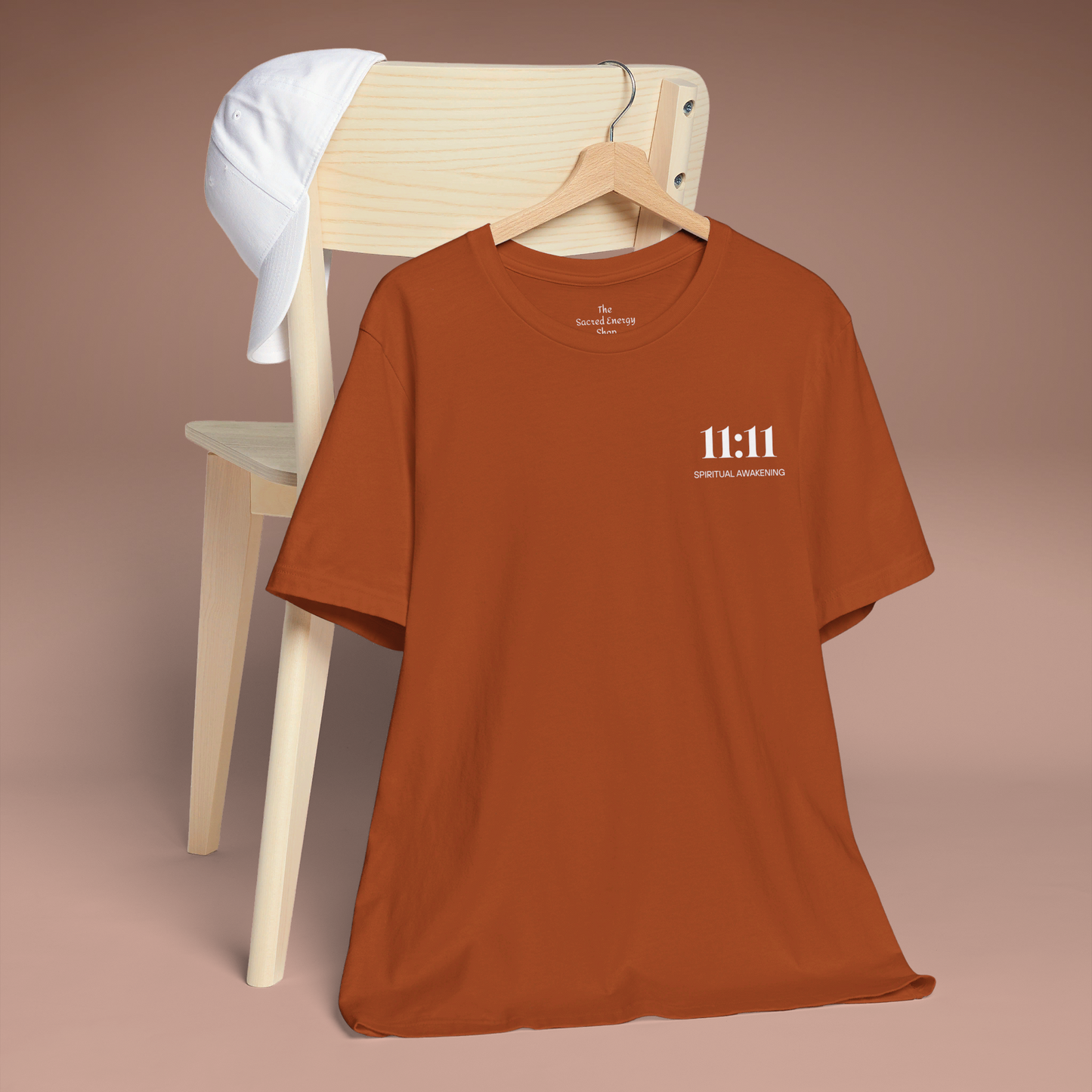 11:11 Spiritual Awakening | Jersey Short Sleeve Tee | Autumn Amber