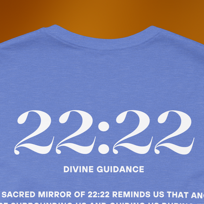 22:22 Divinely Aligned Sacred Mirror T-Shirt - Spiritual Alignment Apparel - Manifestation and Angel Number Inspired Shirt