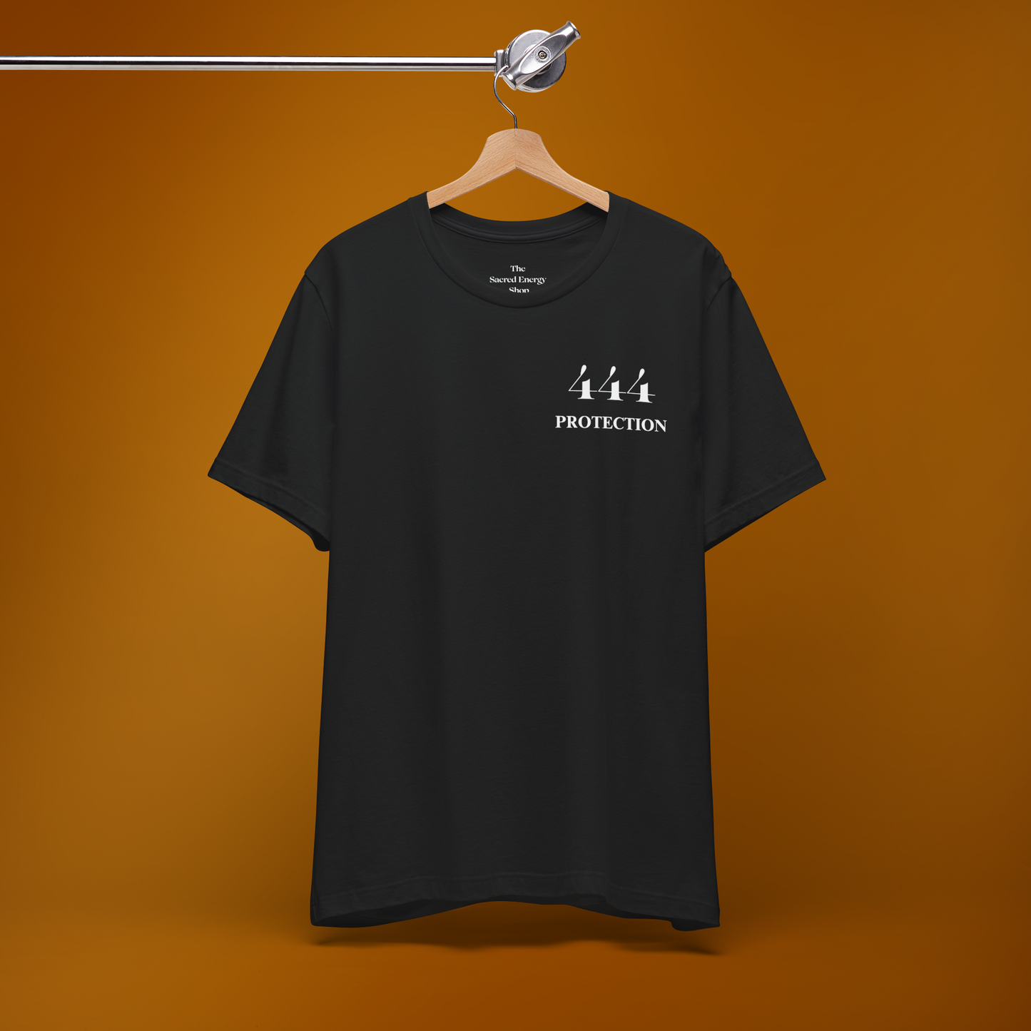 444 Divine Protection T-Shirt - Angel Numbers Inspired Spiritual Apparel For Spiritual Warfare Spiritual Enlightenment and Self Empowerment Through Divine Wisdom and Inspired Faith