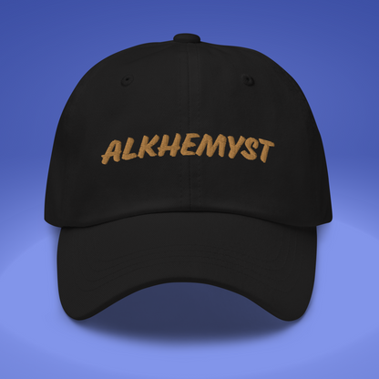 Alkhemyst Classic Dad Hat – Alchemy Inspired Mystical Adjustable Cap for Everyday Spiritual Style for Healers Shamans and Manifestors