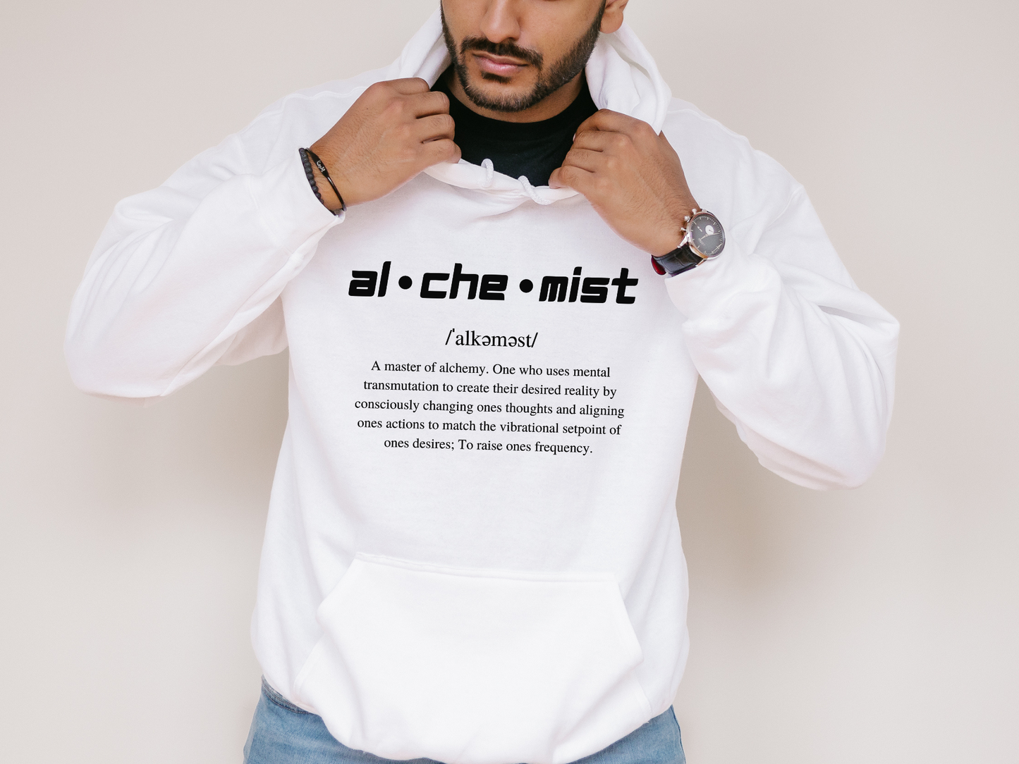 Alchemist Unisex Pullover Hoodie Perfect for Mindset Shifts Mentalism and Alchemy