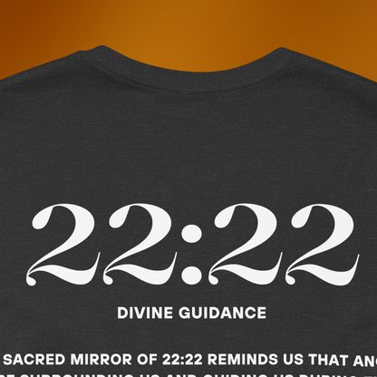 22:22 Divinely Aligned Sacred Mirror T-Shirt - Spiritual Alignment Apparel - Manifestation and Angel Number Inspired Shirt (Copy)