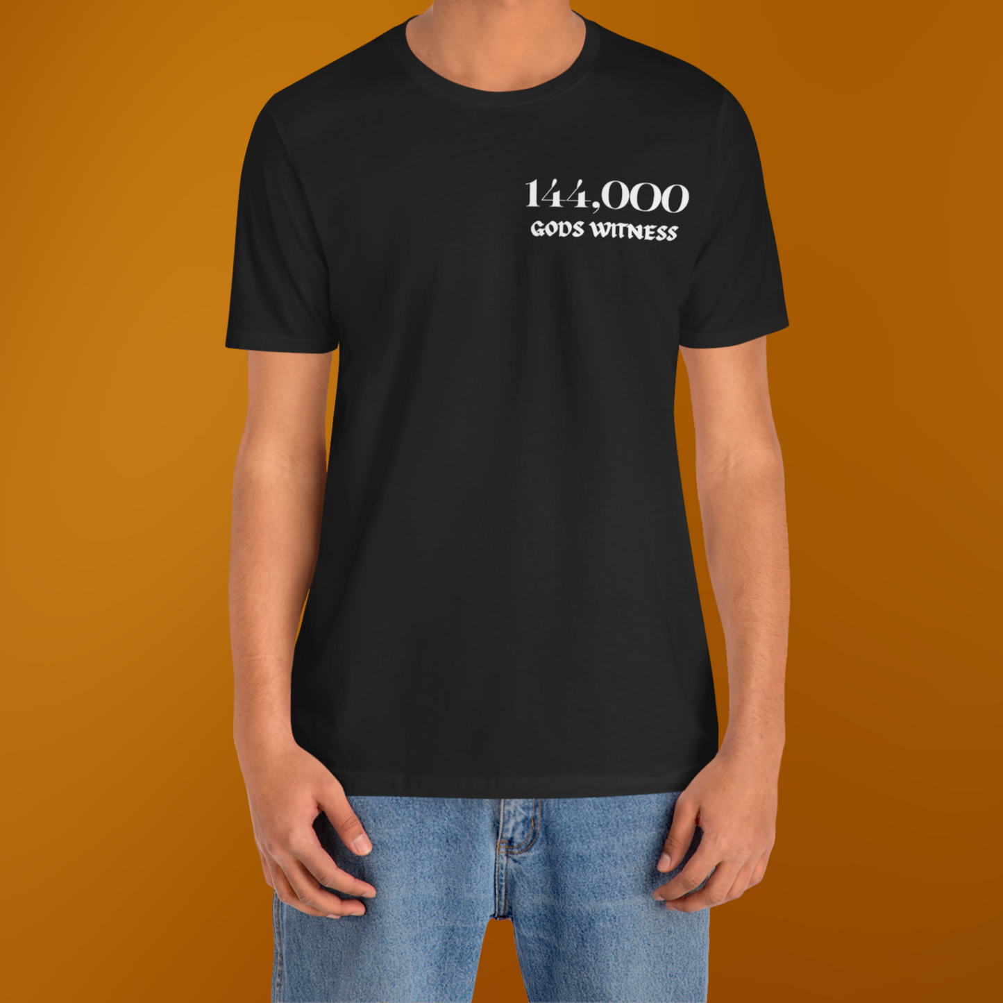 144,000 God's Witness T-Shirt - Spiritual Activation & Divine Purpose Apparel - Angel Numbers Inspired Ascension Shirt