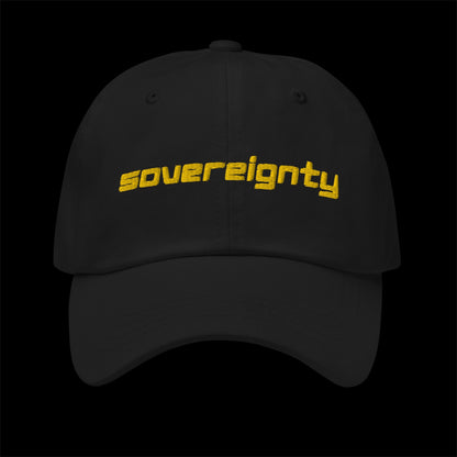 Sovereignty Classic Dad Hat  – Empowering Adjustable Hat for Spiritual Freedom, Mindset Shifts, & Self-Expression, Spiritual Awakening