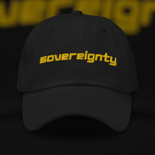 Sovereignty Classic Dad Hat  – Empowering Adjustable Hat for Spiritual Freedom, Mindset Shifts, & Self-Expression, Spiritual Awakening