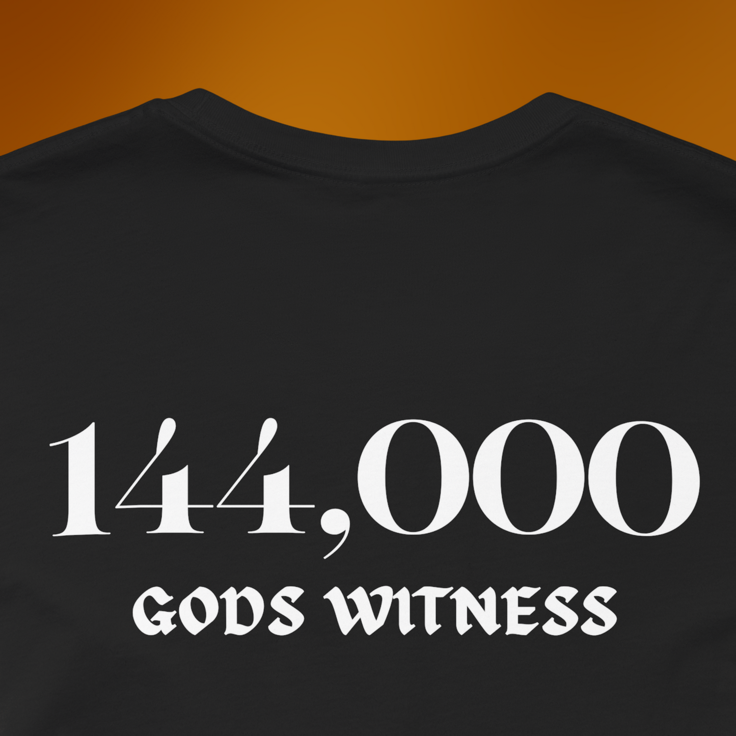 144,000 God's Witness T-Shirt - Spiritual Activation & Divine Purpose Apparel - Angel Numbers Inspired Ascension Shirt