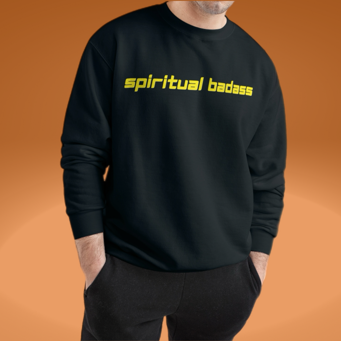 Spiritual Badass Champion Sweatshirt | Conscious Clothing for Spiritual Awareness