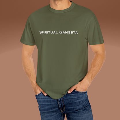 Spiritual Gangsta T-Shirt | Conscious Clothing for Spiritual Wellness