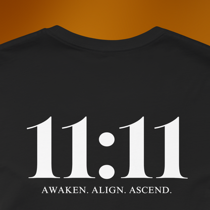 11:11 Spiritual Awakening T-Shirt - Angel Number Inspired Apparel - Divine Calling Will You Answer